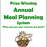 annual family meal planning